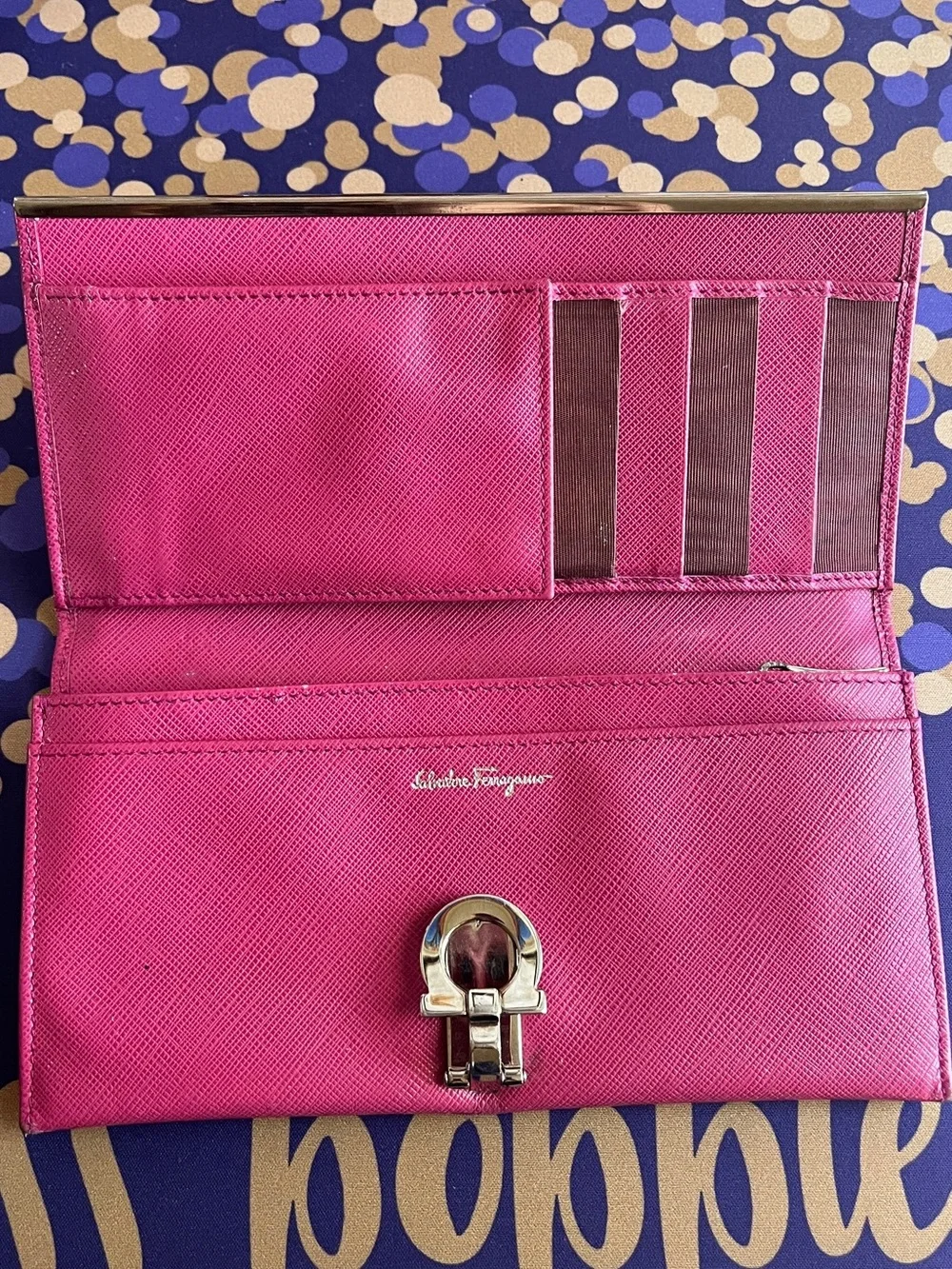 Salvatore Ferragamo sleek red